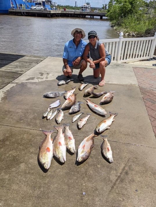 calcasieu lake fishing trip