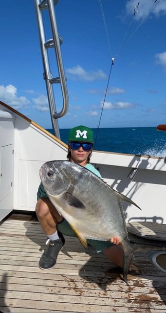 Permit Caught Near Marathon, Florida
