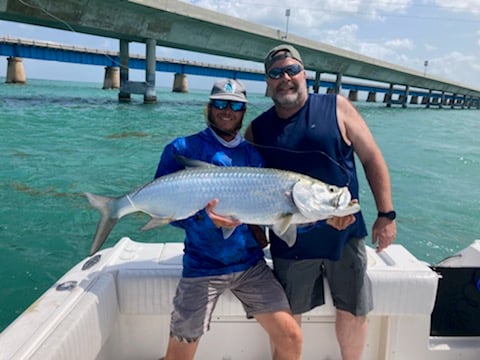 Tarpon Caught Near Marathon, Florida