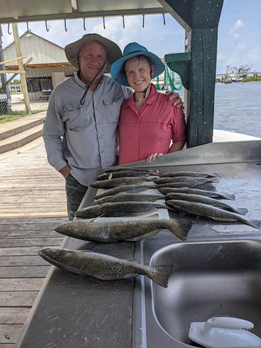 calcasieu lake fishing trip