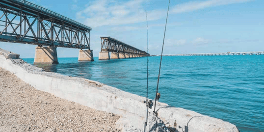 Beach Fishing At Bahia Honda